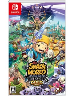 Juego Snack World Mordus de Donjons Gold para Nintendo...