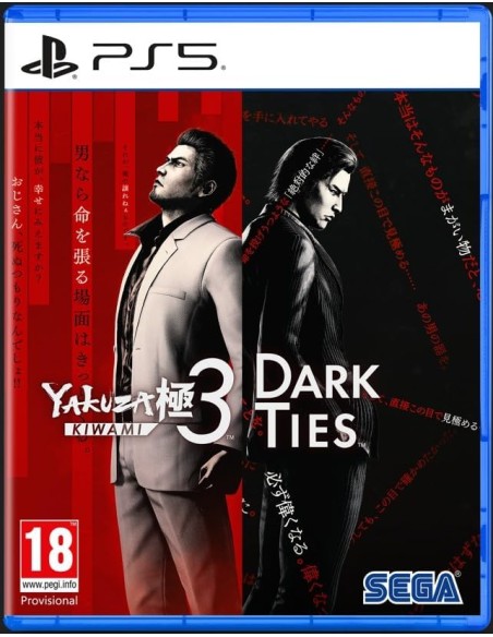 Juego Yakuza Kiwami 3 y Dark Ties para Playstation 5 | PS5 - PREVENTA