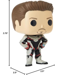 Figura Funko Pop! Marvel Avengers Tony Stark Modelo 449 |... 2