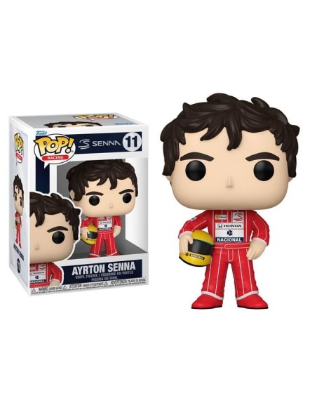 Figura Funko Pop! Racing Fórmula 1 Ayrton Senna Modelo 11 | 86180 | Outlet Caja Dañada