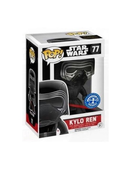 Figura Funko Pop! Star Wars Kylo Ren Modelo 77 | 06233 Exclusivo Underground Toys