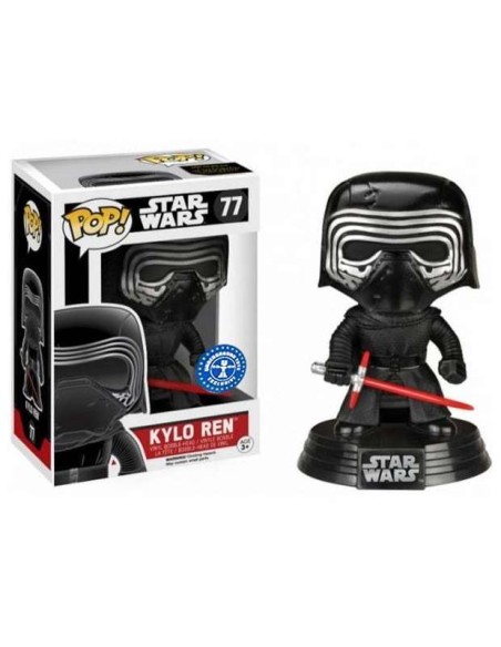 Figura Funko Pop! Star Wars Kylo Ren Modelo 77 | 06233 Exclusivo Underground Toys