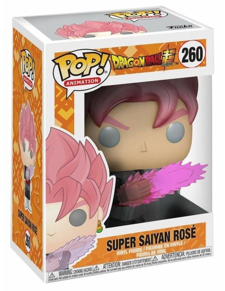 Figura Funko Pop! Bola de Dragón Z Super Saiyan Rosé Modelo 260 | 13922
