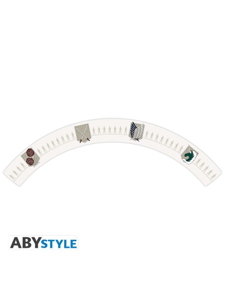 Bol de Cerámica Abystyle Ataque de los Titanes Modelo Emblema