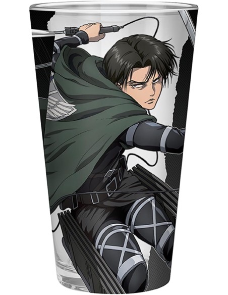 Vaso Abystyle XXL Ataque de los Titanes Modelo Capitán Levi