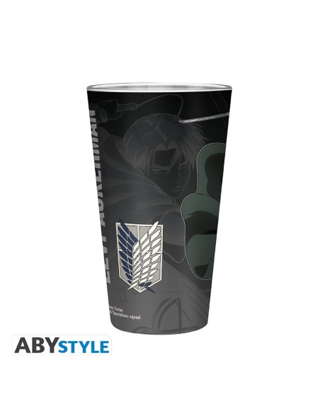 Vaso Abystyle XXL Ataque de los Titanes Modelo Capitán Levi