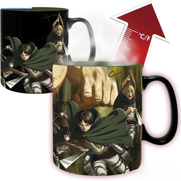 Taza Térmica de Cerámica Abystyle Ataque de los...