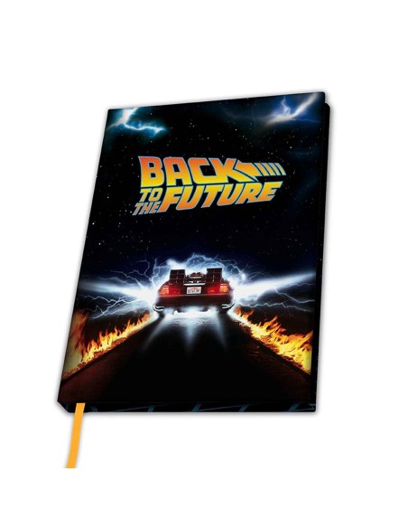 Libreta Abystyle Regreso al Futuro Modelo DeLorean
