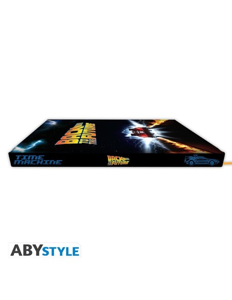 Libreta Abystyle Regreso al Futuro Modelo DeLorean