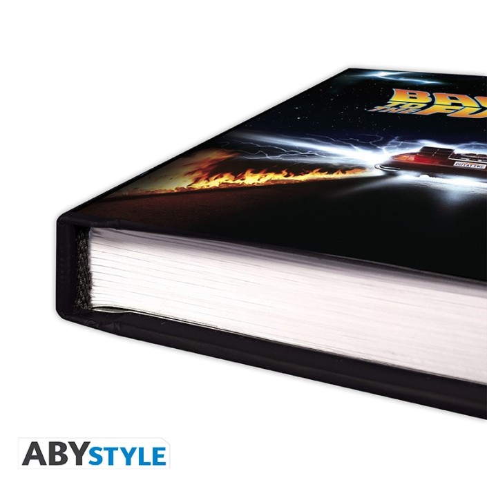 Libreta Abystyle Regreso al Futuro Modelo DeLorean
