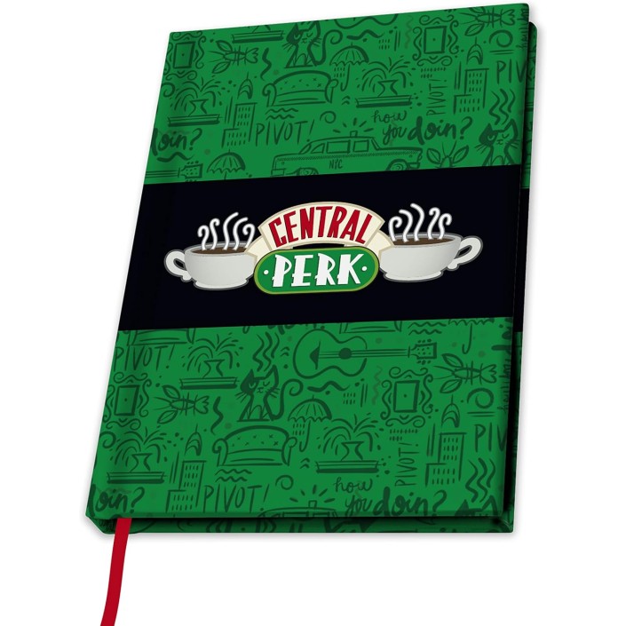 Libreta Abystyle Friends Modelo Central Perk