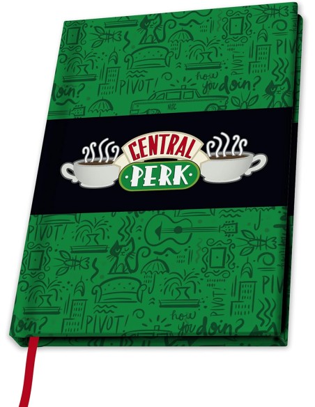 Libreta Abystyle Friends Modelo Central Perk