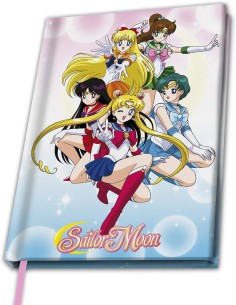 Libreta Abystyle Sailor Moon Modelo Guerreras Sailor
