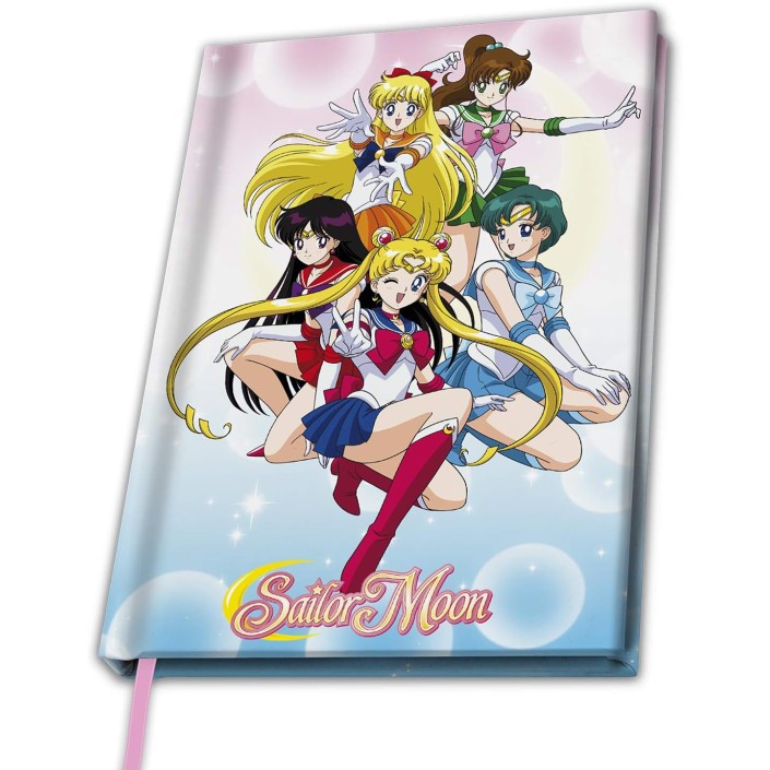 Libreta Abystyle Sailor Moon Modelo Guerreras...