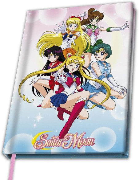 Libreta Abystyle Sailor Moon Modelo Guerreras Sailor