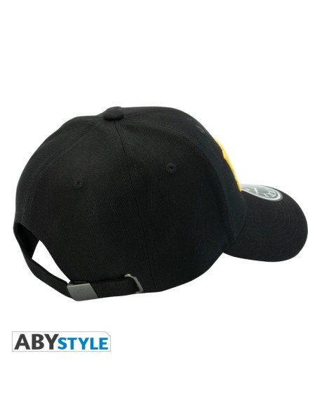 Gorra Abystyle Regreso Al Futuro Color Negro y Amarillo
