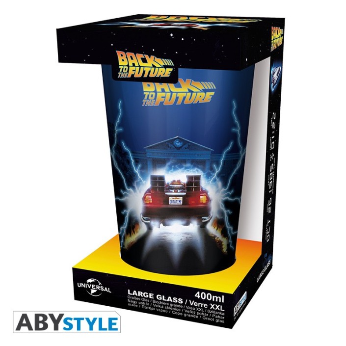 Vaso Abystyle Regreso al Futuro Modelo DeLorean