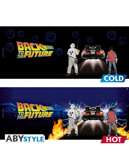 Taza Térmica de Cerámica Abystyle Regreso al Futuro Modelo DeLorean