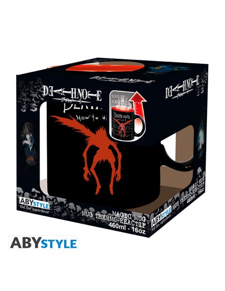 Taza Térmica de Cerámica Abystyle Death Note Modelo L & Light