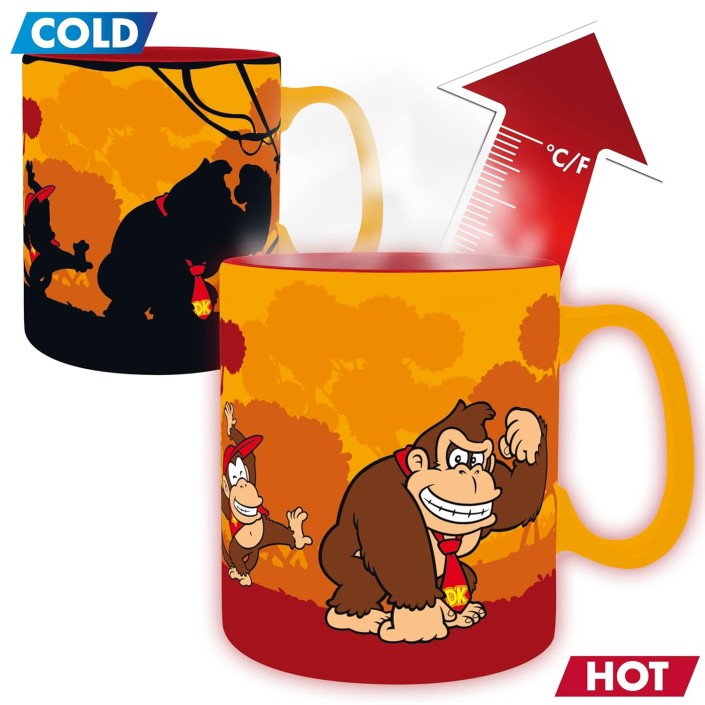 Taza Térmica de Cerámica Abystyle Donkey Kong...