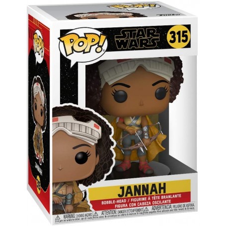 Funko Pop! Star Wars El ascenso de Skywalker Jannah Modelo 315 | 39884