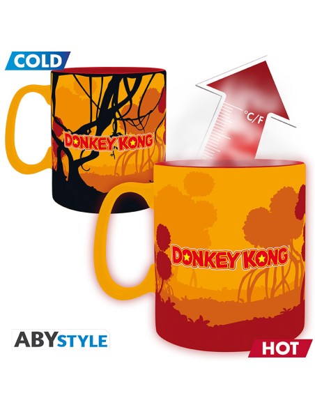 Taza Térmica de Cerámica Abystyle Donkey Kong Modelo Donkey Kong