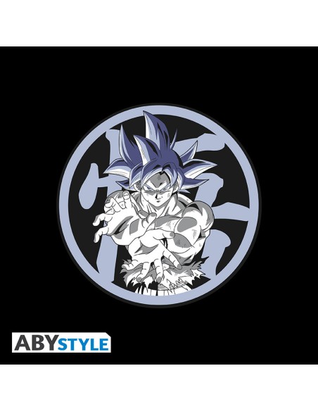 Gorra Abystyle Bola de Dragón Modelo Goku Ultra Instinct Color Negro y Gris