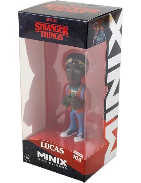 Figura Minix Stranger Things Lucas Modelo 103