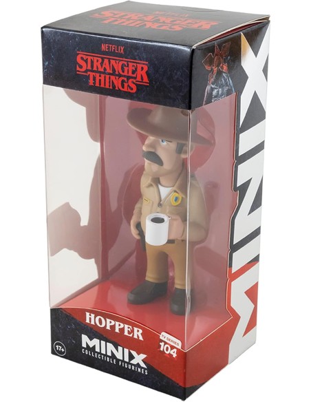 Figura Minix Stranger Things Hopper Modelo 104