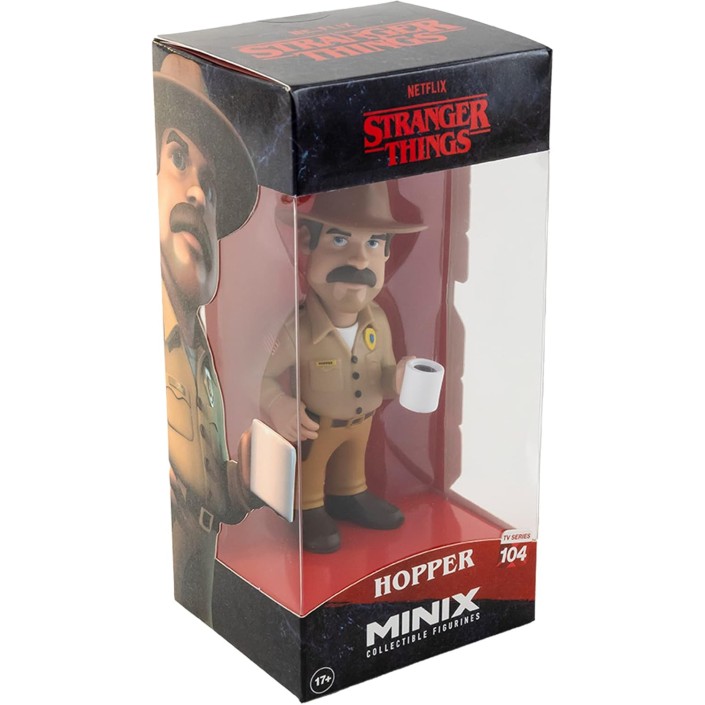 Figura Minix Stranger Things Hopper Modelo 104