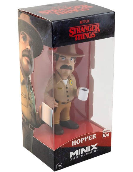 Figura Minix Stranger Things Hopper Modelo 104
