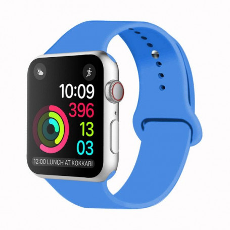 Apple Watch Series 4 44mm GPS Color Plata Correa Azul | Estado Muy Bueno