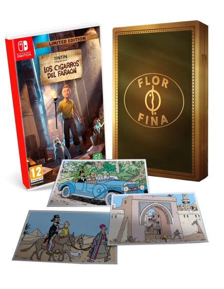 Juego Tintin Reporter - Los Cigarros Del Faraon Edición Limitada para Nintendo Switch