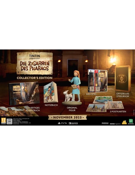 Juego Tintin Reporter - Los Cigarros Del Faraon Edición Coleccionista para Playstation 5 | PS5