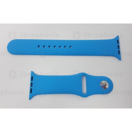 Apple Watch Series 4 44mm GPS Color Plata Correa Azul | Estado Muy Bueno