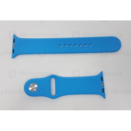 Apple Watch Series 4 44mm GPS Color Plata Correa Azul | Estado Muy Bueno