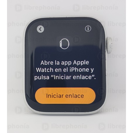 Apple Watch Series 4 44mm GPS Color Plata Correa Azul | Estado Muy Bueno