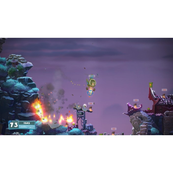 Juego Worms Battlegrounds + Worms WMD para...