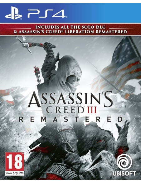 Juego Assassin's Creed III 3 Remasterizado para Playstation 4 | PS4
