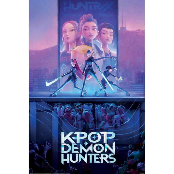 Poster Pyramid Demon Hunters K-Pop