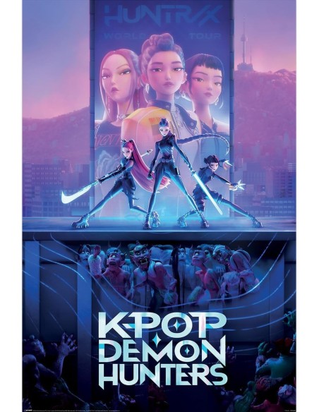 Poster Pyramid Demon Hunters K-Pop