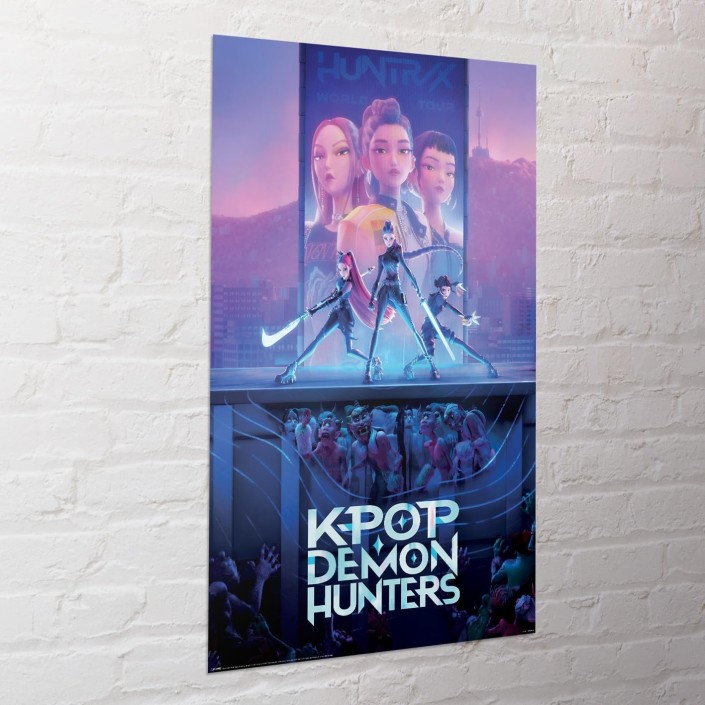 Poster Pyramid Demon Hunters K-Pop