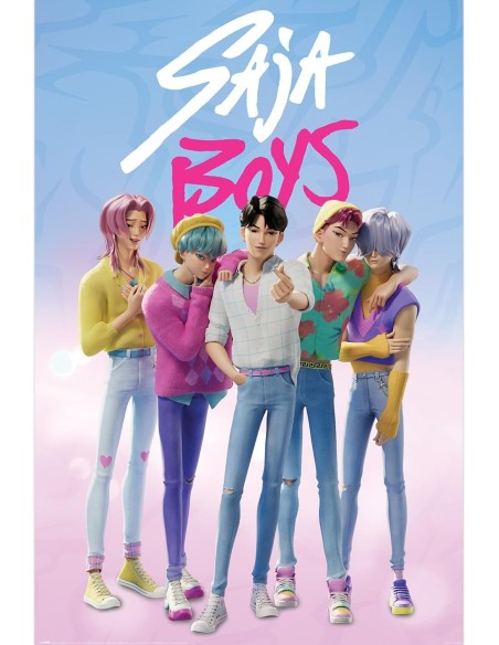 Poster Pyramid Demon Hunters K-Pop Saja Boys