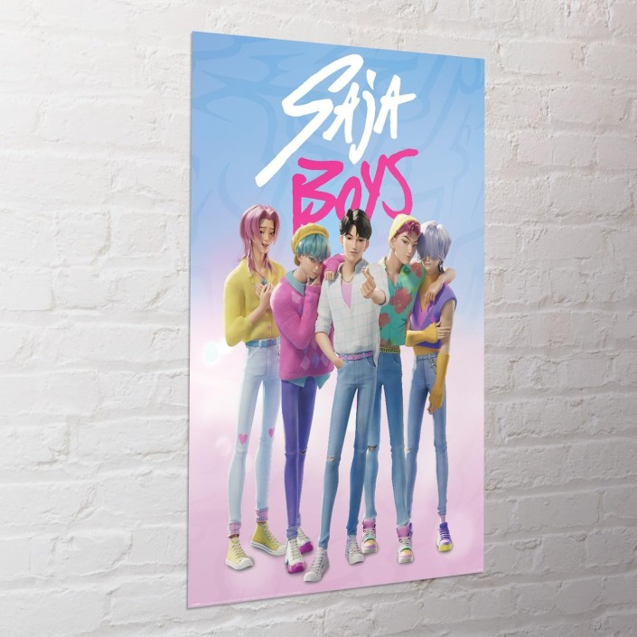 Poster Pyramid Demon Hunters K-Pop Saja Boys