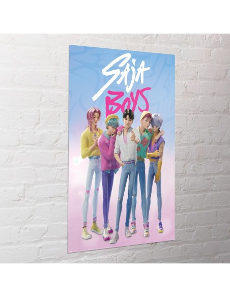 Poster Pyramid Demon Hunters K-Pop Saja Boys