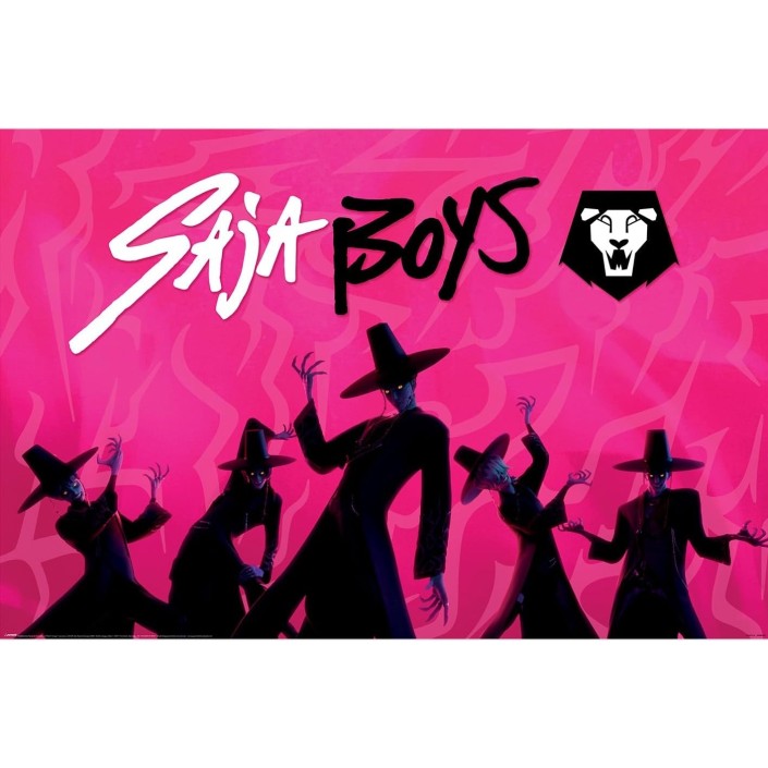 Poster Pyramid Demon Hunters K-Pop Saja Boys