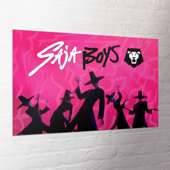 Poster Pyramid Demon Hunters K-Pop Saja Boys
