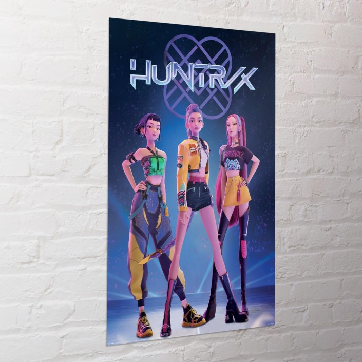 Poster Pyramid Demon Hunters K-Pop Huntrix