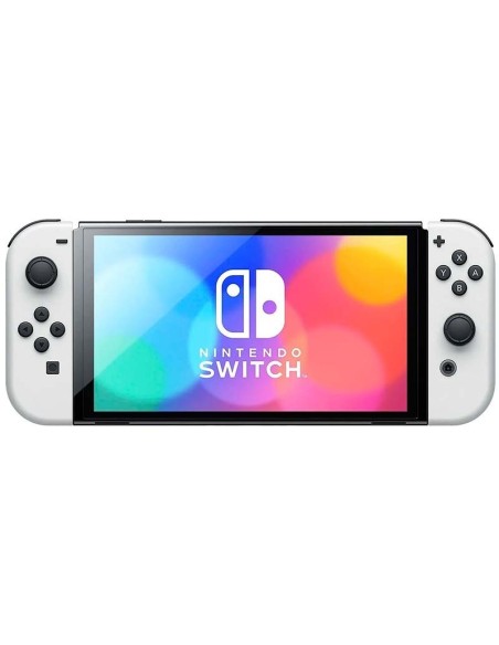 Mandos Inalámbricos Compatibles con Switch Joy-con Set Izq-Der Color Blanco