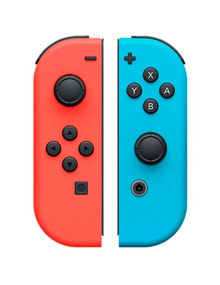 Mandos Inalámbricos Compatibles con Switch Joy-con Set Izq-Der Color Azul Rojo